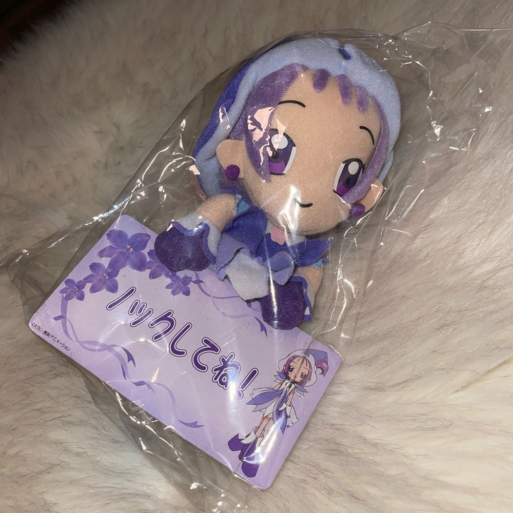 Ojamajo Doremi Onpu Segawa vintage anime plush by BANPRESTO